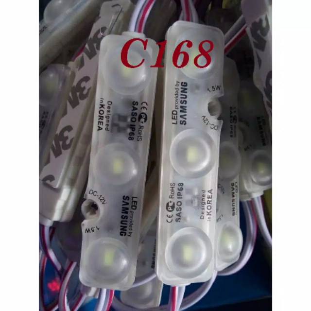 8.8 Pesta Diskon / Modul Led Strip 3 Mata Samsung Lampu Advertising 12Volt 1.5Watt MZ_2