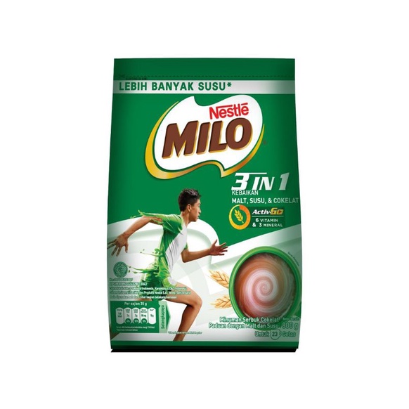 

Milo Healthy Drink 3 In 1 Actigen-E 800G