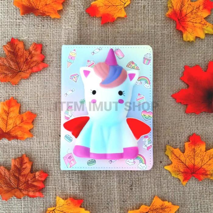 

Diary | Buku Agenda Diary Note Book Squishy Karakter Unicorn Rainbow Pelangi