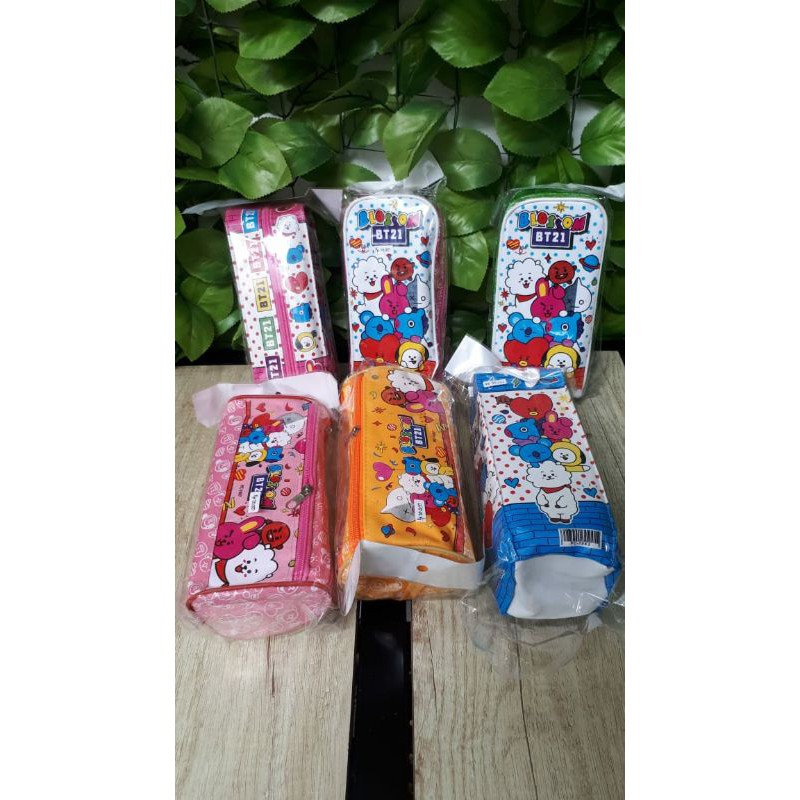 

MURAH PENCIL CASE TEMPAT PENCIL BTS BT21