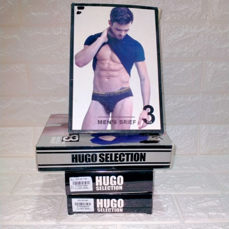 CD HUGO SELECTION S M L XL XXL ORIGINAL ASLI || CELANA DALAM HUGO PRIA REMAJA DEWASA ASLI ORIGINAL |