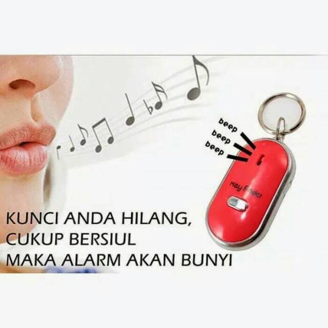 [NEW] Gantungan Kunci Siul / Key Finder / Pencari Kunci Murah Unik Gantungan Kunci Siul Anti Hilang