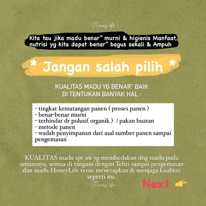

9H476R- Madu Honey Life 500Ml Dyu5Ge4-
