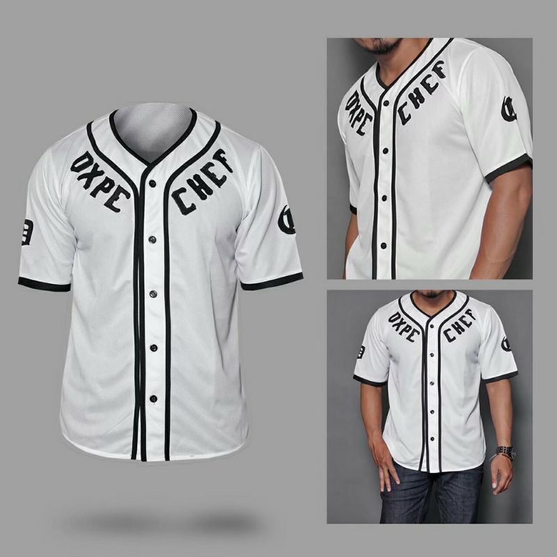 kaos jersey baseball DXPE variasi premium