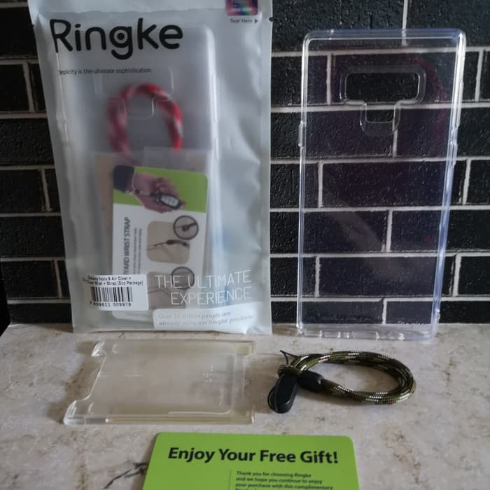 Ringke air casing for samsung galaxy note 9 clear