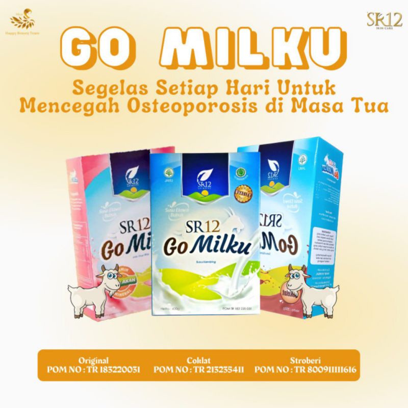 

Susu Kambing Etawa Premium SR12/Susu gomilku/Menyehatkan