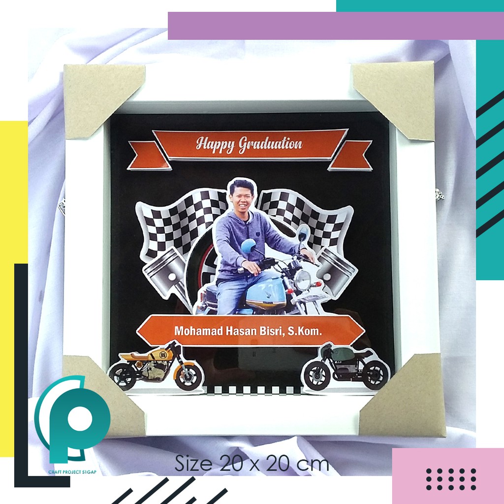 Kado Wisuda | Kado Unik | Scrapframe | Popup Frame | Kado Pernikahan