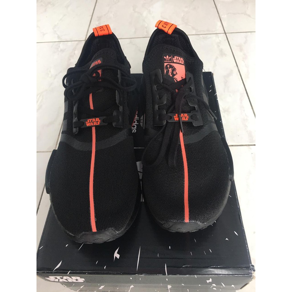 ADIDAS NMD_R1 X STAR WARS DARTH VADER SHOES ORIGINAL
