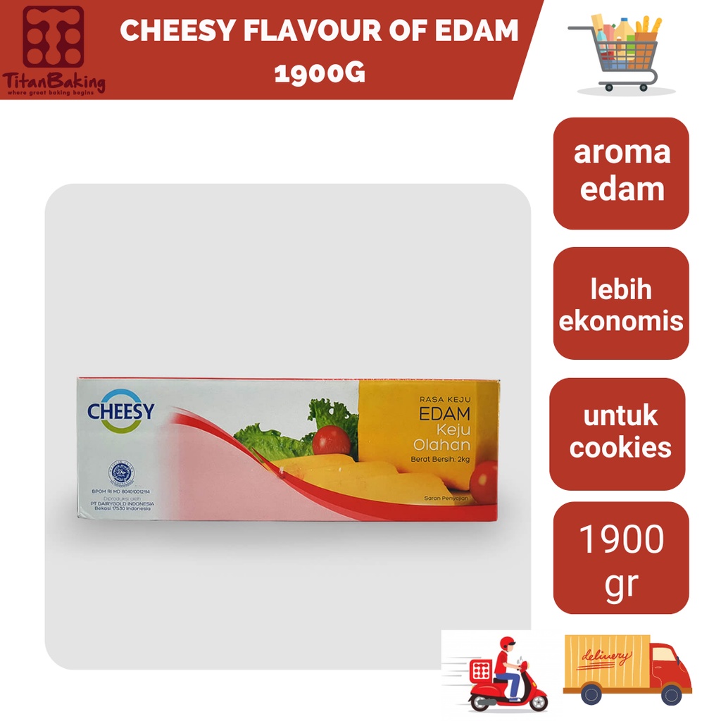 

CHEESY FLAVOUR OF EDAM 1900gr
