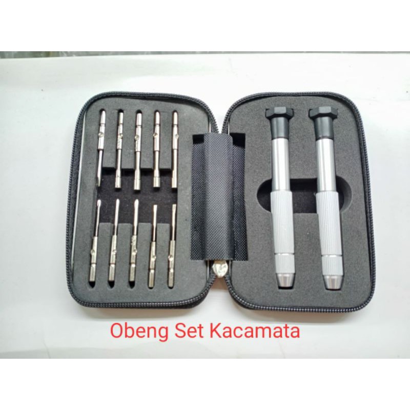 OBENG SET KACAMATA LENGKAP