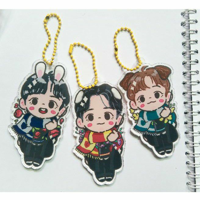 Cravity Acrylic Keyring Minhee Hyeongjun Seongmin Harry potter ver. pc