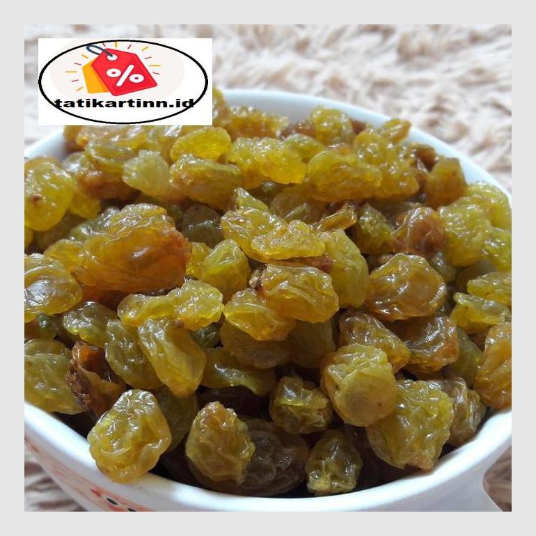 

S50Tat Golden Raisin 500 Gram / Kismis Kuning / Golden Raisins Seedless Atr05Ytt