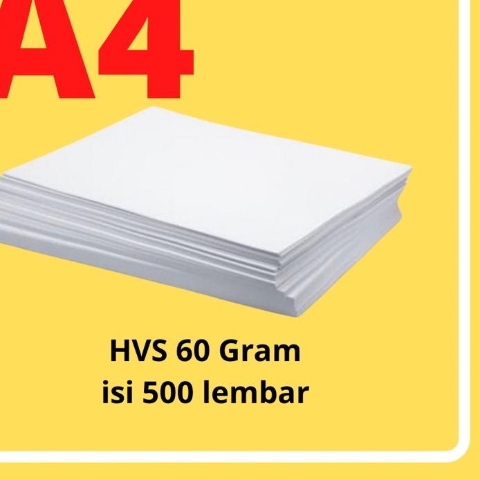 

Kekinian! HVS 60 Gram A4 potongan !!