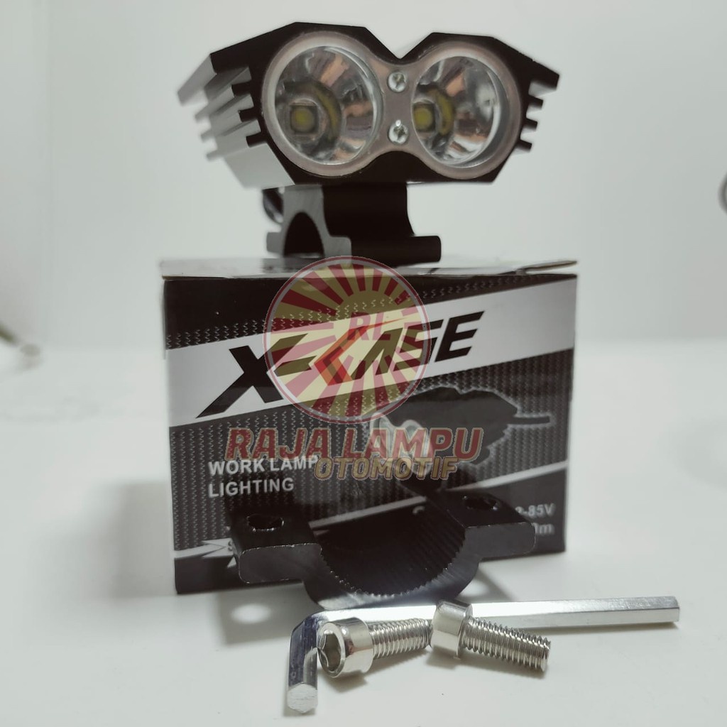 LAMPU SOROT CREE OWL EYE 2 MATA XCASE LAMPU TEMBAK ORI XCASE GARANSI