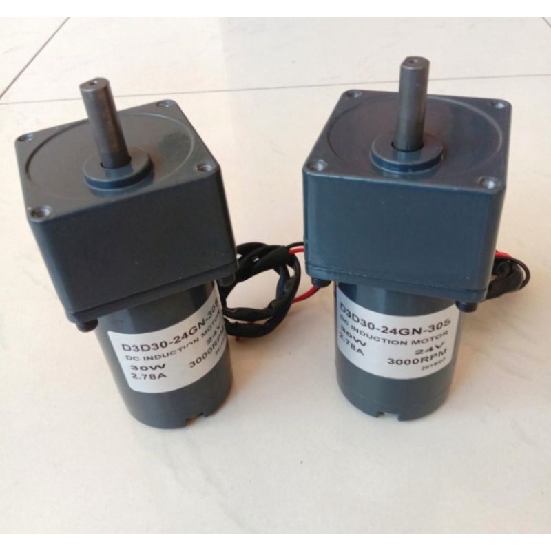 Dc Motor Gearbox 24V 150Rpm 30W Dc Induction Motor