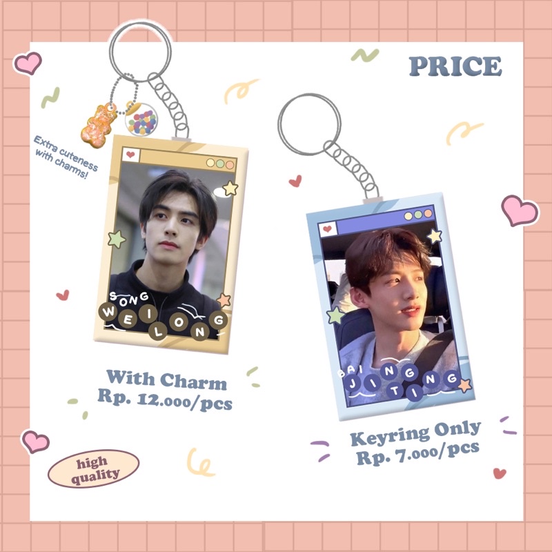 CHINESE ACTOR KEYRING VOL.2 PART2 DRACIN DRAMA CHINESE CHINA CINA