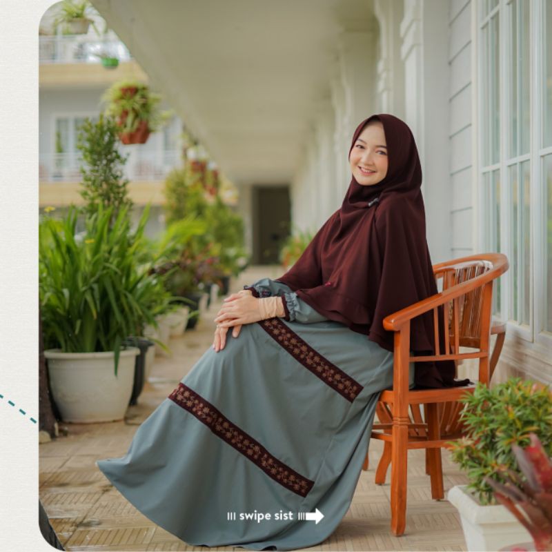 OPEN PO ZAYANA GAMIS SET BY ALWA HIJAB