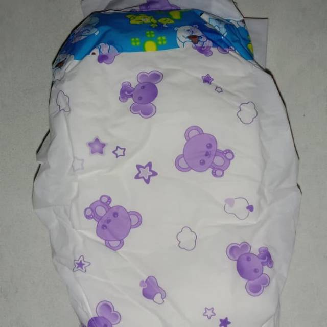 Pampers curah ukuran S perekat, pempers kemasan repack