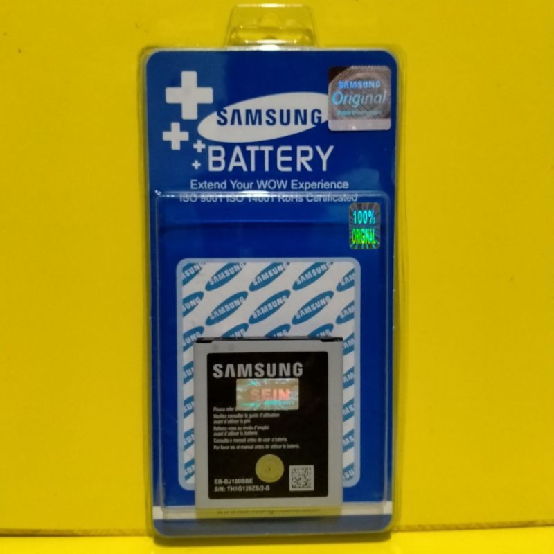 BATERAI BATTERY BATRE HP SAMSUNG GALAXY J1 / J100 / J1 2015 BATRAI BATU EB-BJ100BBE ORIGINAL SEIN