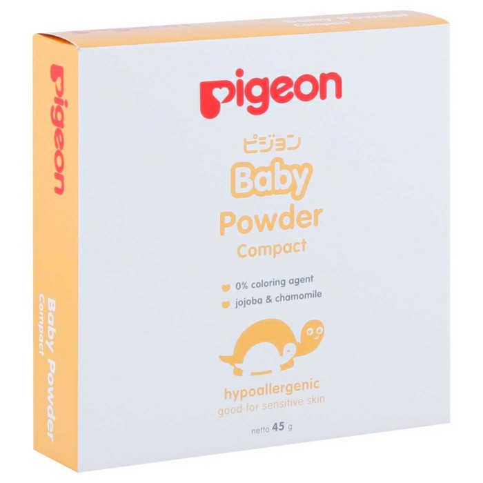 Pigeon Baby Compact Powder Bedak Bayi Padat Pigeon