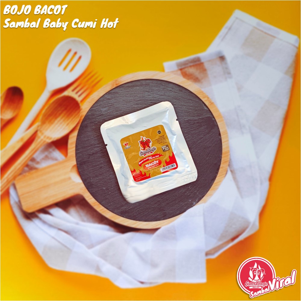 Sambal Viral Sambal Baby Cumi Hot sachet, Paket 10 GRATIS 1