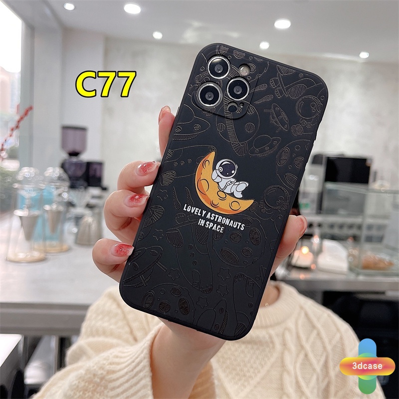 Case Xiaomi Redmi 9 9C NFC 9A 9i 9T 9AT 9 PRO Power 10X POCO C3 M2 PRO Redmi Note 9 8 10 10S 9 PRO MAX 9S Xiaomi Redmi POCO X3 NFC X3 PRO M3 Y12 Y20 A12 A54 A15 A16 Motif Nasa Astronaut Soft Silicone Case Cover