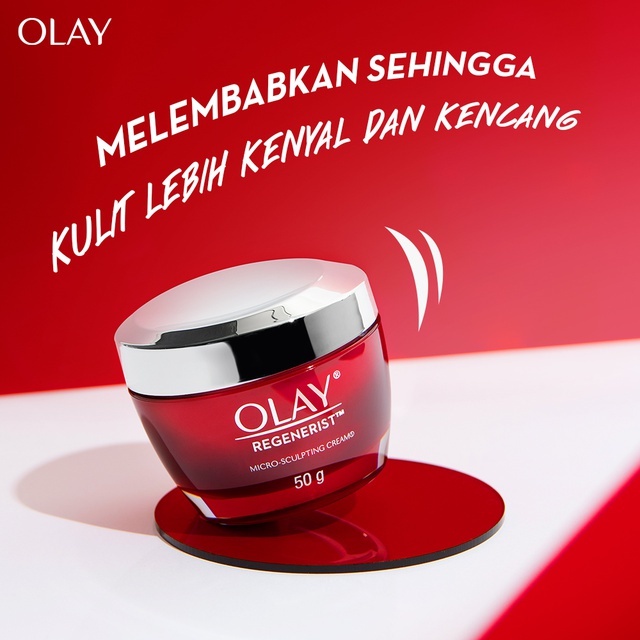 Olay Set Regenerist Niacinamide Skincare Antiaging- Cream dan Serum