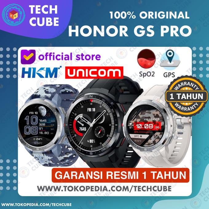 SALE HONOR Watch GS PRO Smartwatch GPS Bluetooth Call Sport AMOLED RESMI/SMARTBAND MURAH/SMARTBAND M