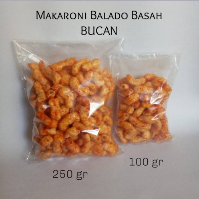 

Makaroni balado basah bucan 100 gr