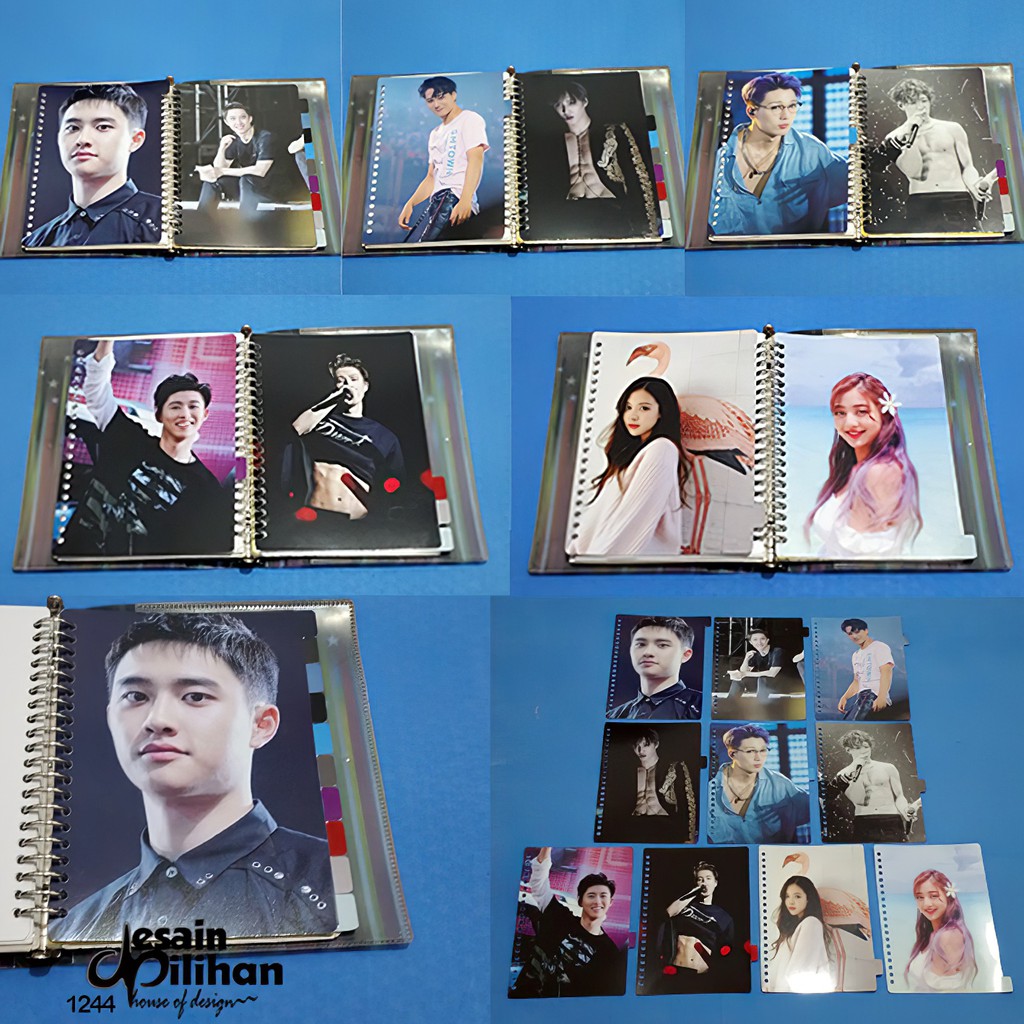 

Pembatas Binder Koleksi Artis Kpop 2 Ring,6 Ring,20 Ring,26 Ring 1 Set 10 Lembar Glossy Murah