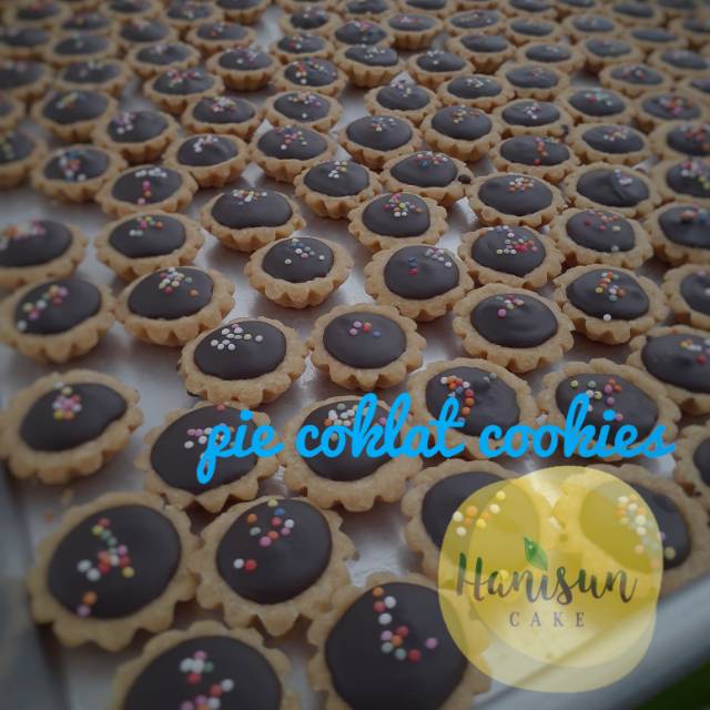 

Pie coklat cookies Hanisuncake