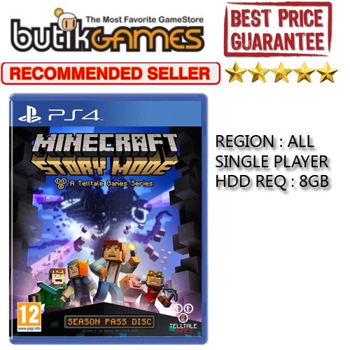 minecraft story mode season 1 ps4