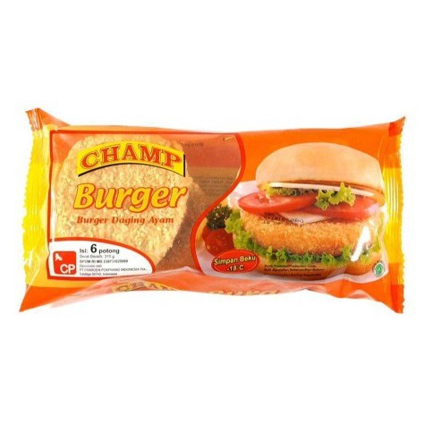 

[Pengiriman Express] CHAMP BURGER AYAM CRISPY 315GR