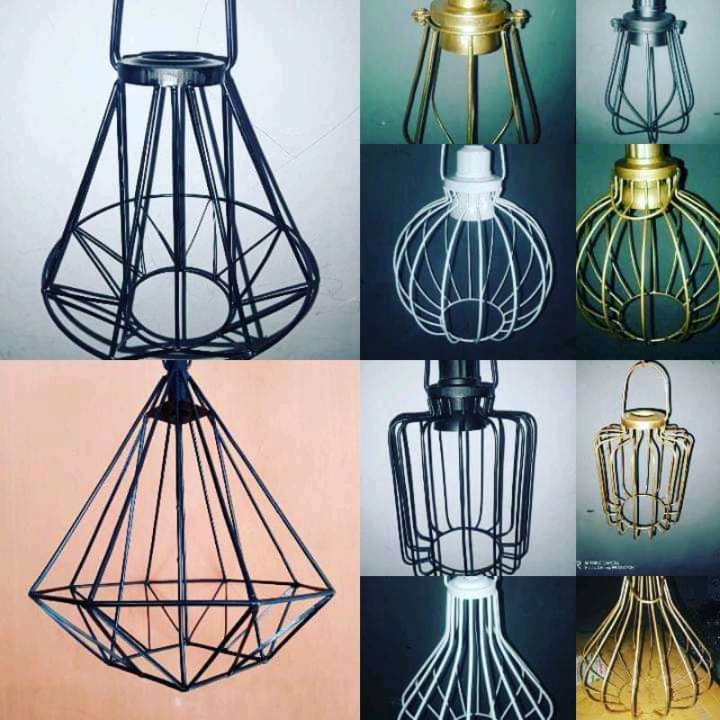 kap lampu hias dekorasi kekinian