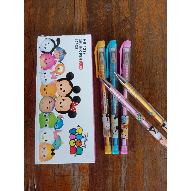 

PULPEN GEL MOTIF TSUM TSUM ISI 12 PCS / 1 LUSIN