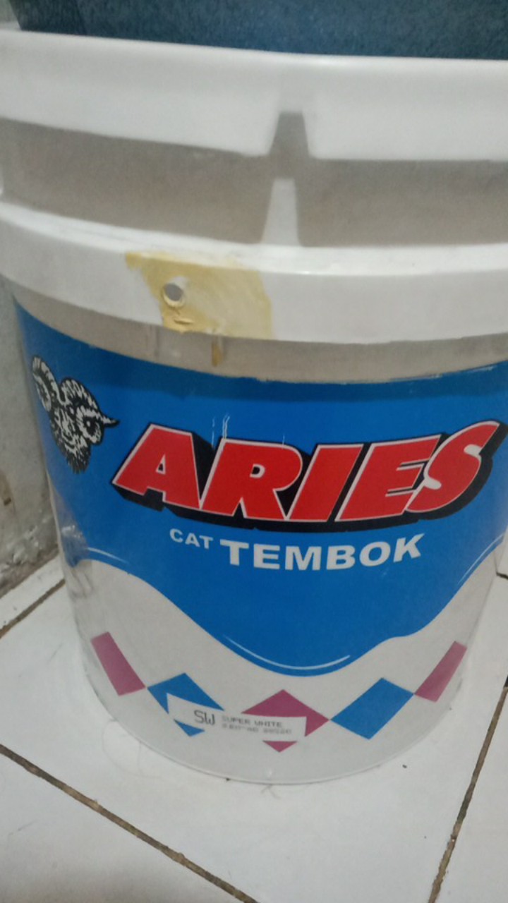 Cat Tembok Aries Putih (20 Kg)
