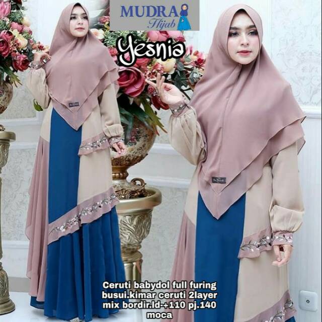 YESNIA GAMIS SYARI MURAH SOLO