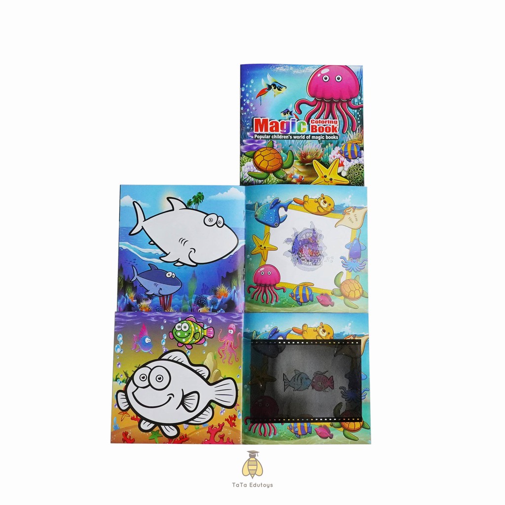

Adn Animated Coloring Book Buku Gambar Animasi Tata Edutoys