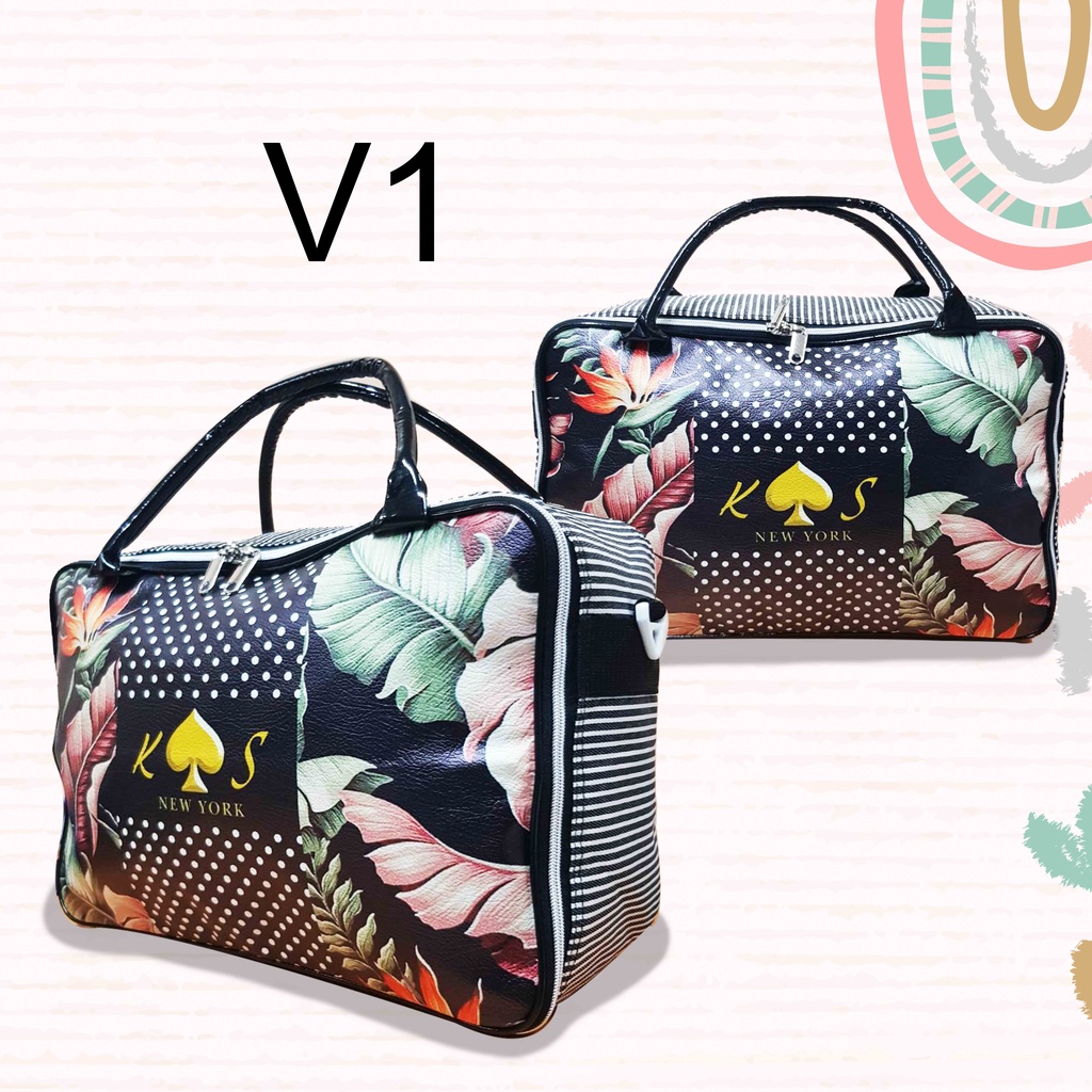 Tas mudik Tas travel bag ukuran besar motif dewasa tas koper selempang Moji 1