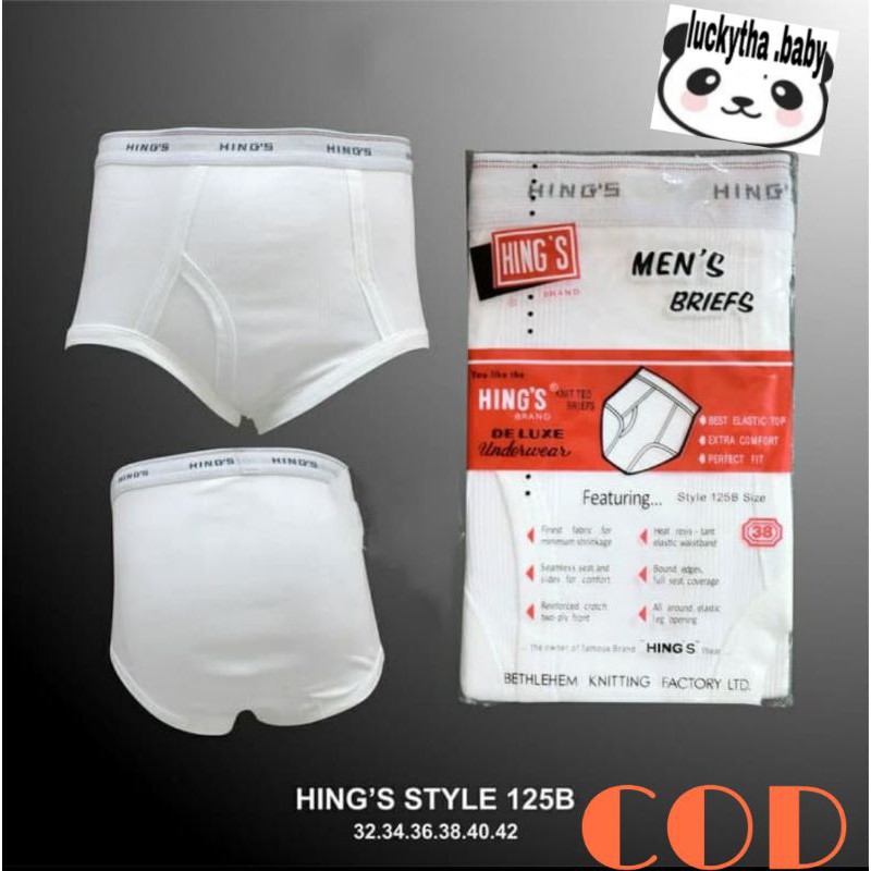 1pcs_ celana dalam HING'S size 32.34.36.38.40.42 / cd hings pria / celana dalam pria hings