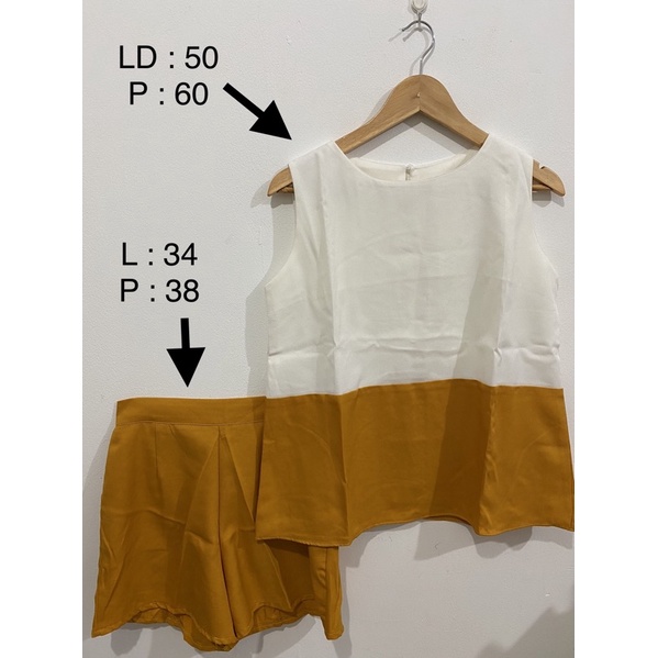 preloved set baju & celana