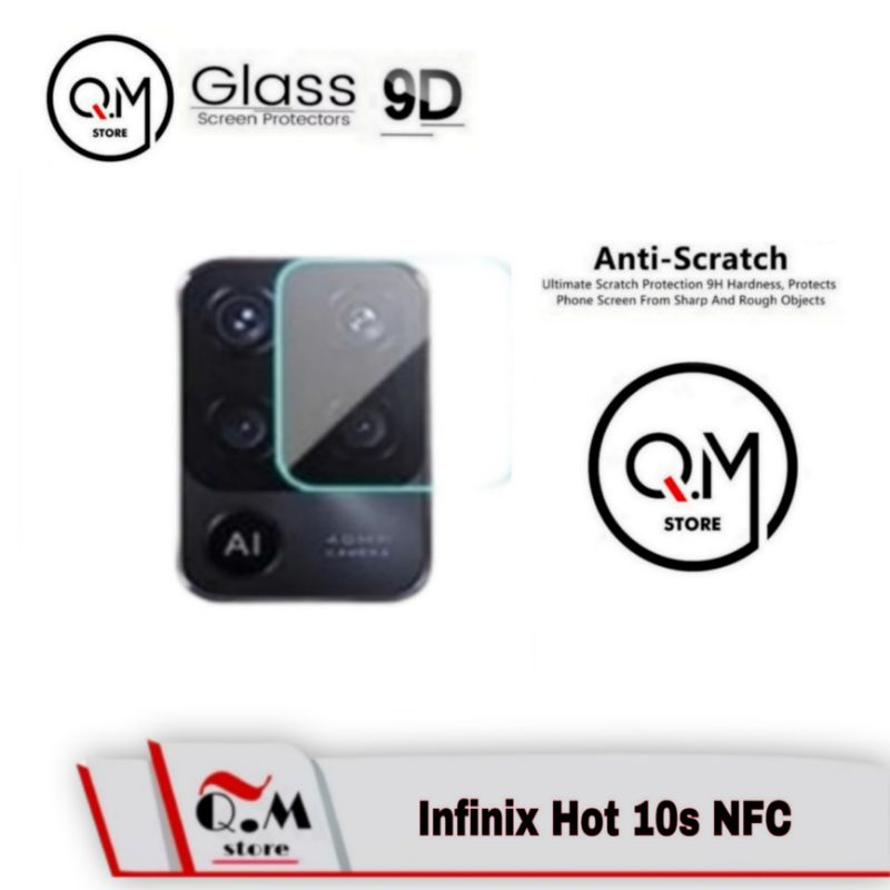 Paket 3in1 Tempered Glass Infinix Hot 10S / Hot 10S NFC Anti Gores Pelindung Layar