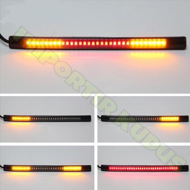 Lampu led fleksibel stoplamp sein sign sen motor mobil box DRL stop High Quality