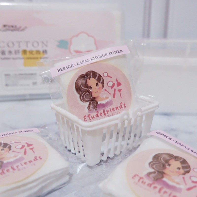 Lameila kapas toner (cotton pad) 50 lembar
