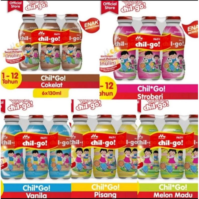 

Chilgo Liquid Susu Uht 130ml isi 6 botol