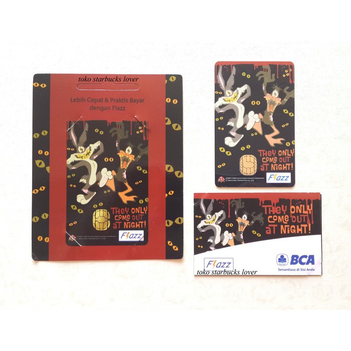 Kartu Flazz Bca Saldo 0 Looney Tunes Halloween "Bugs Bunny"