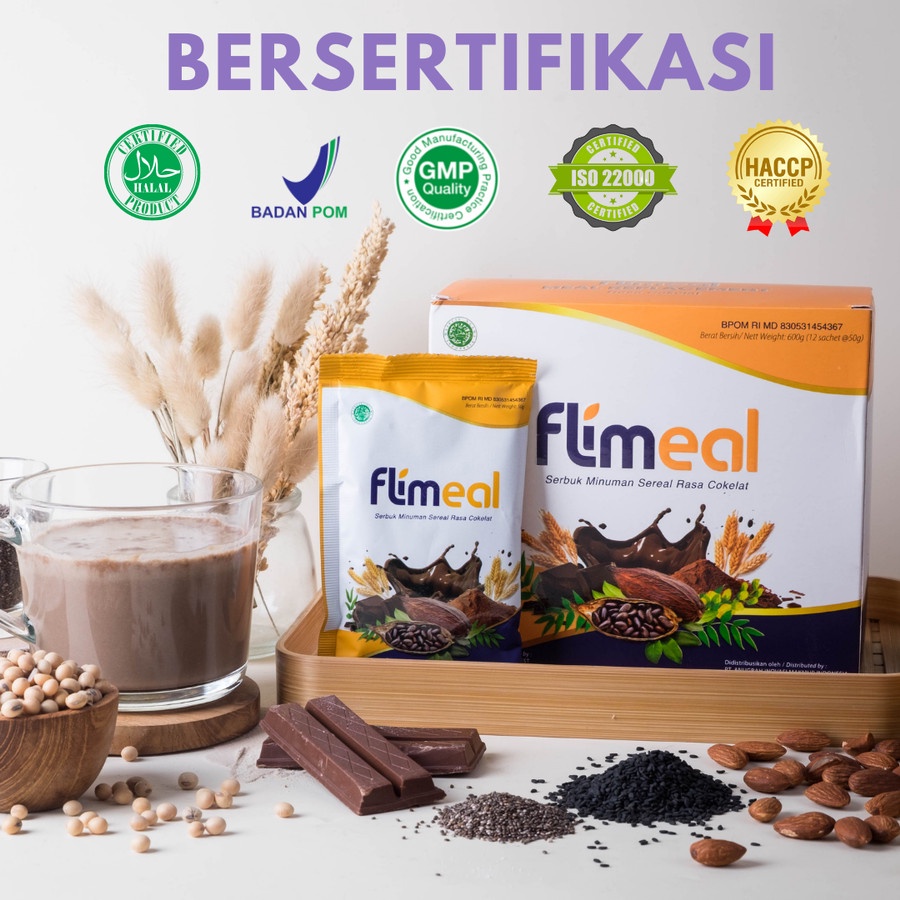 

Flimeal 1 Sachet Rendah Kalori Makanan Diet Halal