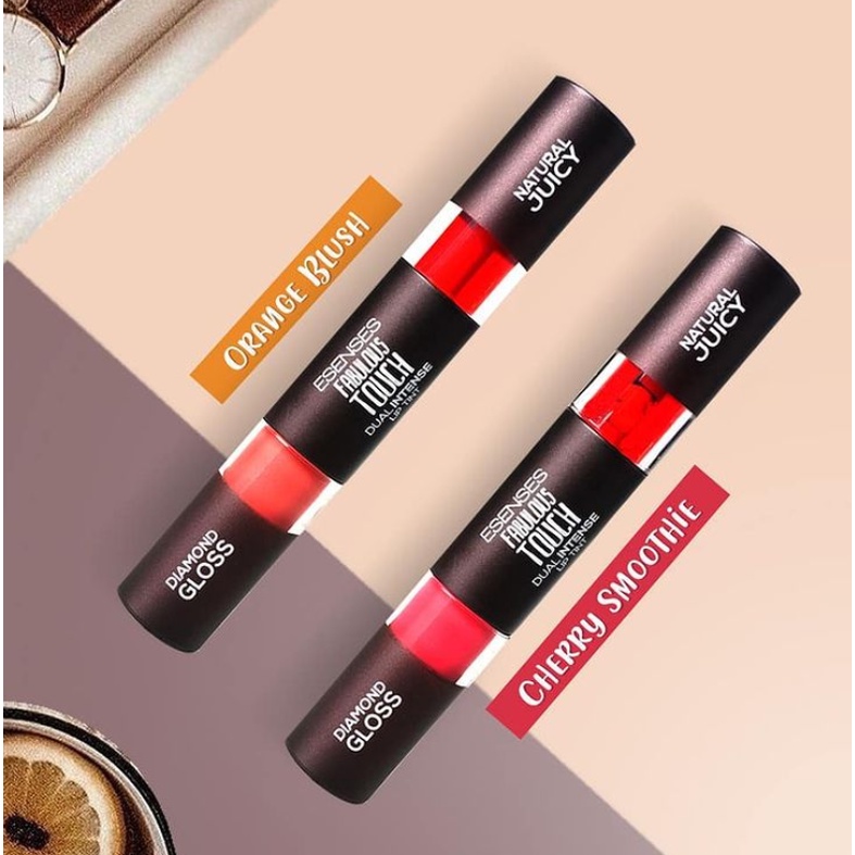 ✿ELYSABETHME✿ [ESENSES] Dual Liptint 2in1 anti ribet lip tint ombre tahan lama