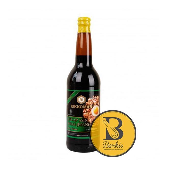 

Produk Unggulan] Kikkoman Soy Sauce Shoyu Asin HALAL 620 ML