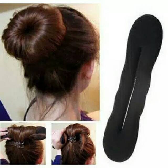 HAIRDINI SPONGE Rambut / Hair Dini / Hair Bun / Hairlock / Alat Sanggul Pramugari-2